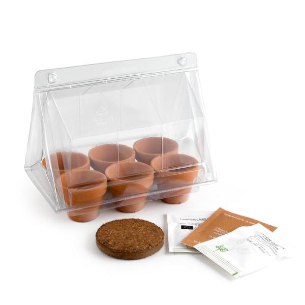 Radis et Capucine - Kit de jardinage enfant - Mini Serre - MEDIA_EN_SITUATION_2